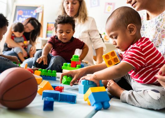 Children at play group