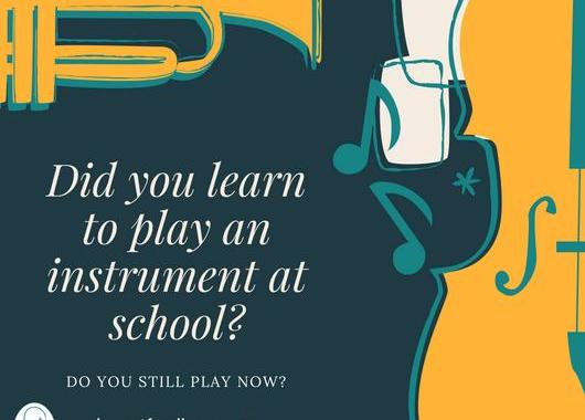 Did you learn to play an instrument at School?