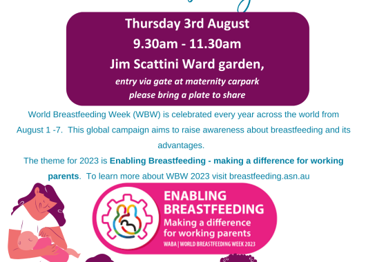 World Breastfeeding Week Morning Tea