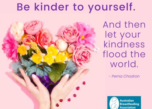 Be kind to yourself