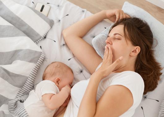 tired mother 
