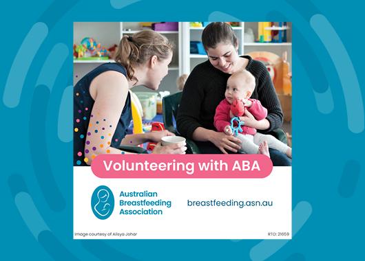 Volunteering with ABA social media tile