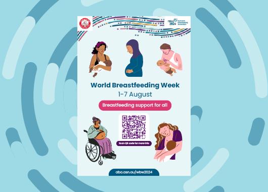 Poster: World Breastfeeding Week 2024
