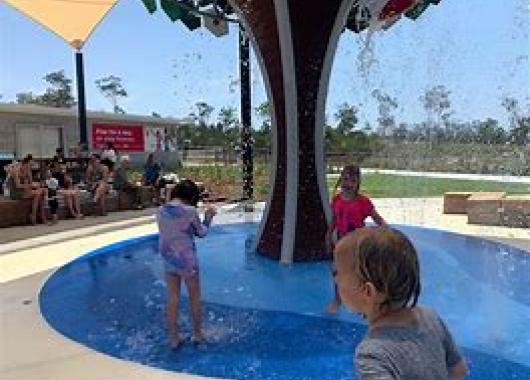 Flagstone Water Play Park Qld