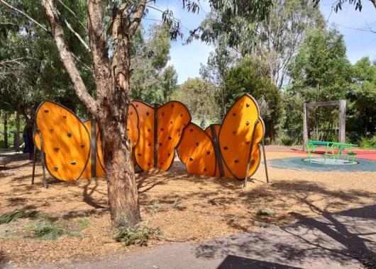 Copper butterfly park playground
