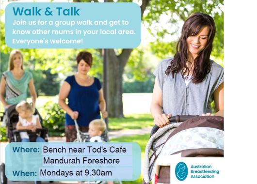 Mandurah Walk and Talk poster