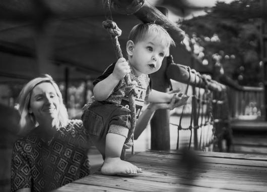 baby in playground