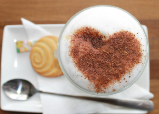 Picture of coffee & cake