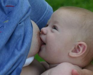 Smiling baby