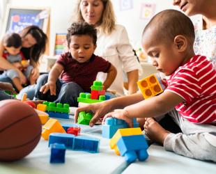 Children at play group