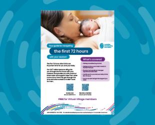 The first 72 hours flyer