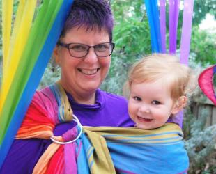 baby in ring sling