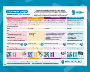 Your Virtual Village: Breastfeeding support - every step of the way