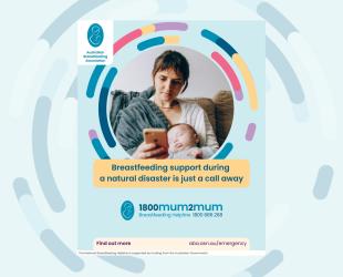 Breastfeeding support during a natural disaster is just a call away - 1800686268