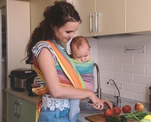 baby in wrap