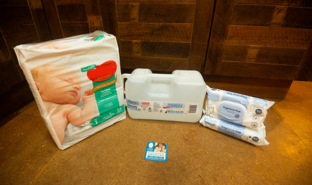 Emergency kit breastfed baby