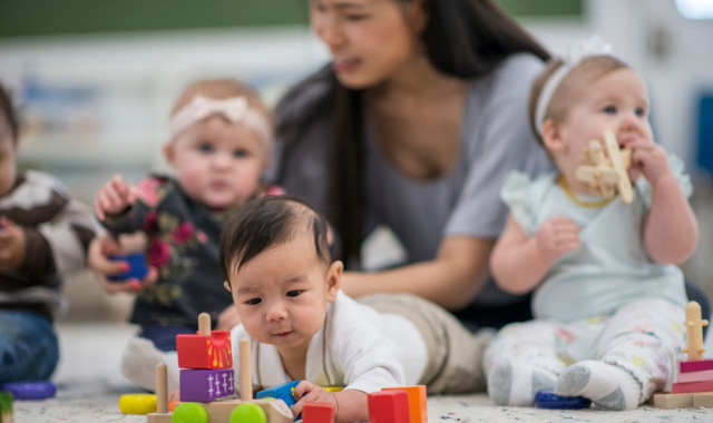 Infants and young children at an early childhood education and care service