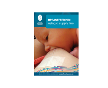 Breastfeeding using a supply line