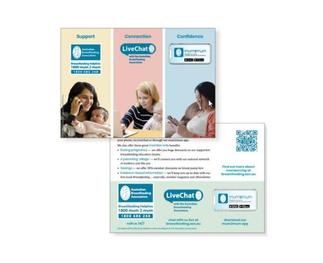 Helpline postcard