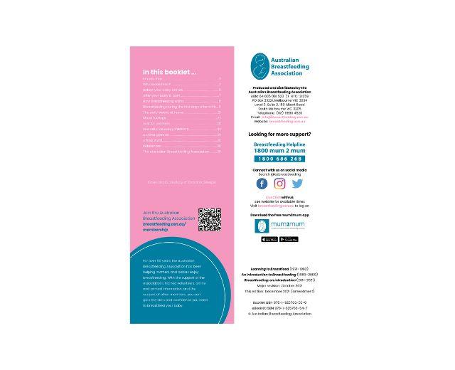 Booklet contents