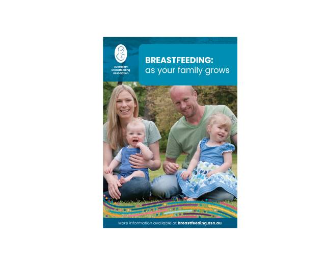 Breastfeeding as your family grows