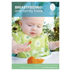 Family foods booklet