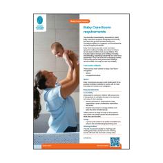 Baby Care Rooms program requirements