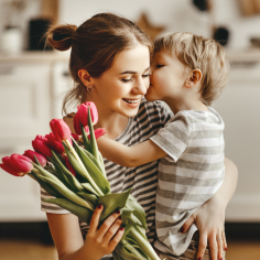 gifting flowers