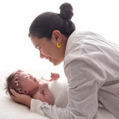 Tina and baby Mia