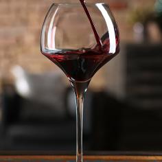 A glass of wine