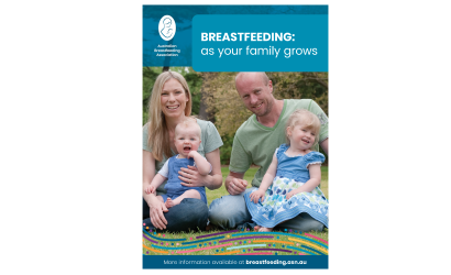 Breastfeeding as your family grows