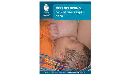 Breastfeeding breast and nipple care