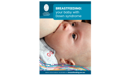 Breastfeeding your baby with Down syndrome